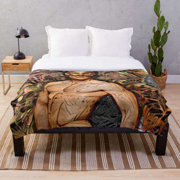 Masquerade Throw Blanket