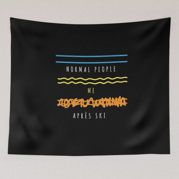 Item preview, Apres Ski Wintersport Party Piste Celebrate Skiers designed and sold by MooonTees.