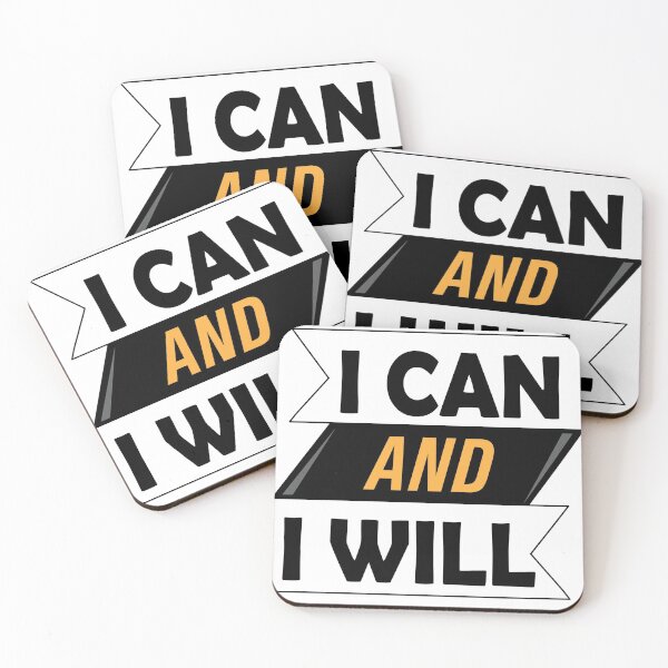 Item preview, I CAN AND I WILL - MOTIVATIONAL designed and sold by gpsapparel.