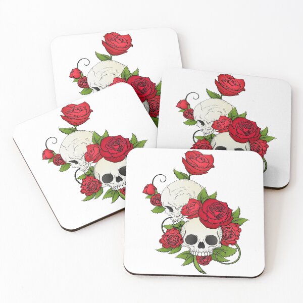 Item preview, ROSE SKULL PATTERN designed and sold by MallsD.