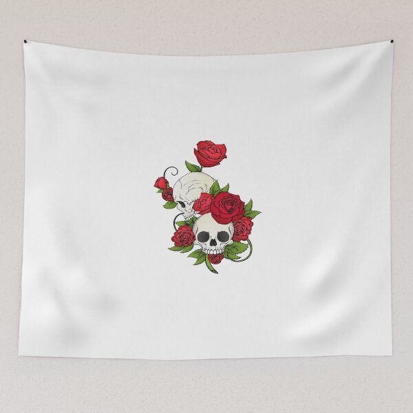 Item preview, ROSE SKULL PATTERN designed and sold by MallsD.