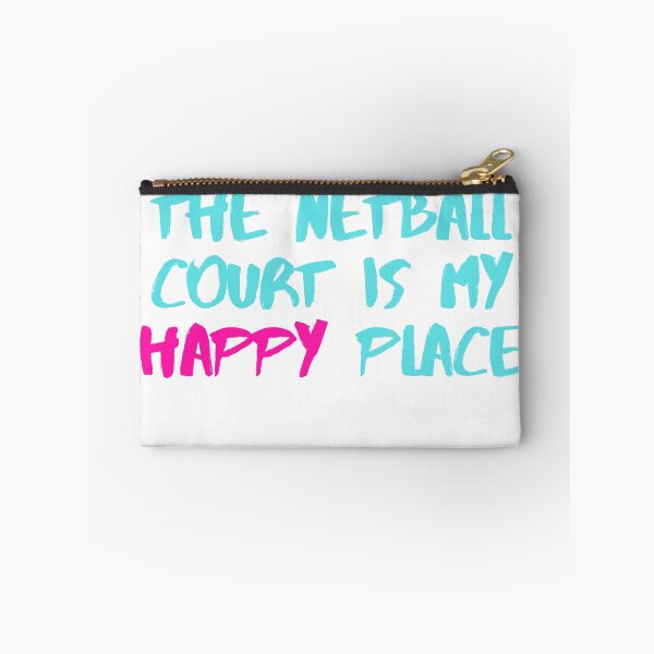 Item preview, The Netball Court is my Happy Place! designed and sold by NetballGifts.