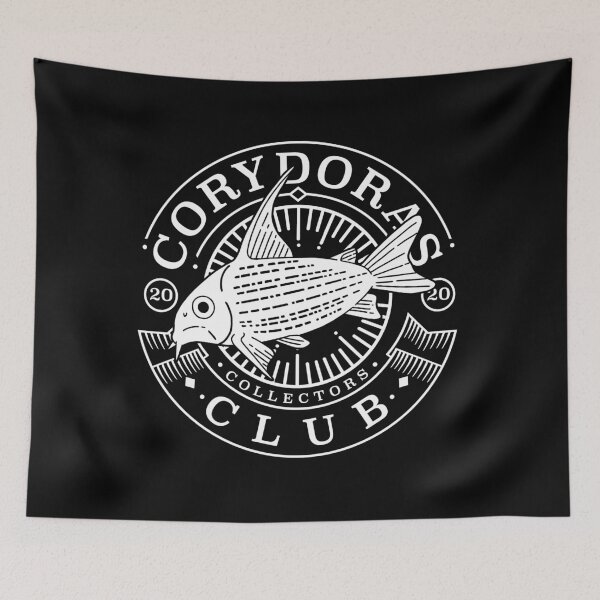 Item preview, Corydoras, Cory Catfish, Cory, Collectors Club, Fish, Fishkeeping, Text Design, 2020 designed and sold by Scout& Golden.