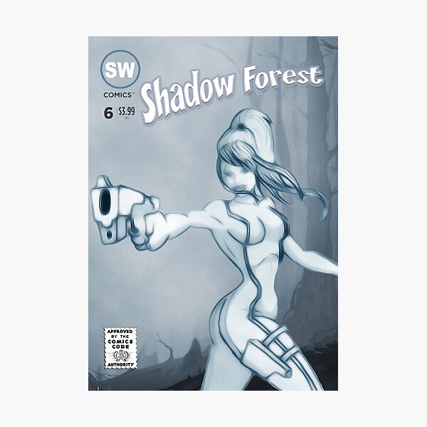 Shadow Forest Photographic Print