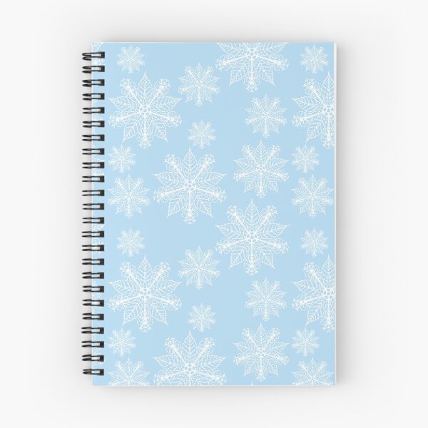 Item preview, Christmas snowflakes pastel blue designed and sold by Anna Ratkevich.