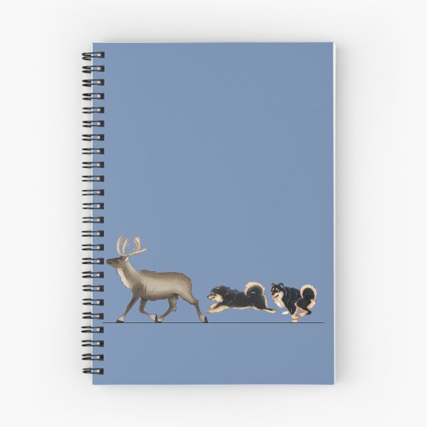 Item preview, Finnish Lapphund Reindeer Herders (blue) by Mel Curtis designed and sold by FLCV.