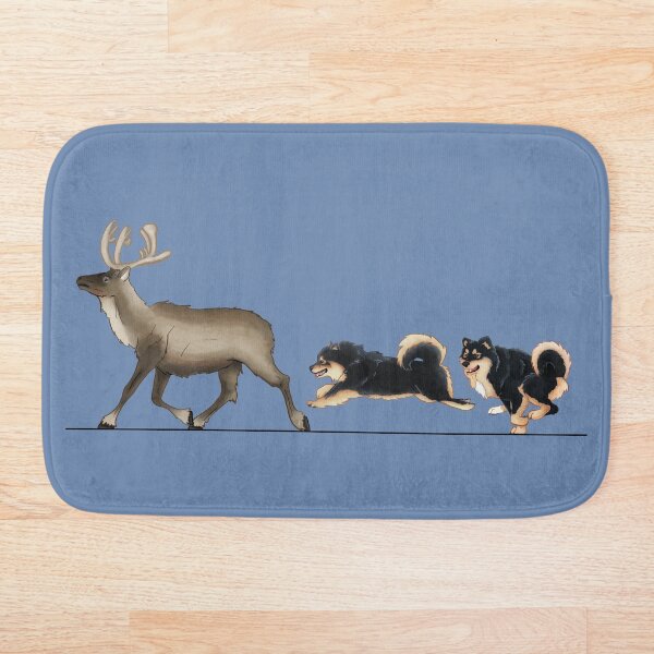 Item preview, Finnish Lapphund Reindeer Herders (blue) by Mel Curtis designed and sold by FLCV.