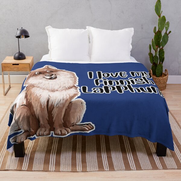 Item preview, I Love My Finnish Lapphund - Brown/Cream/Sable - Head Tilt designed and sold by FLCV.