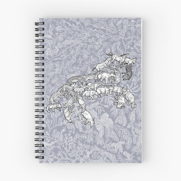 Item preview, Perissodactyla -  Evolution - Blue Background designed and sold by EvolutionPoster.