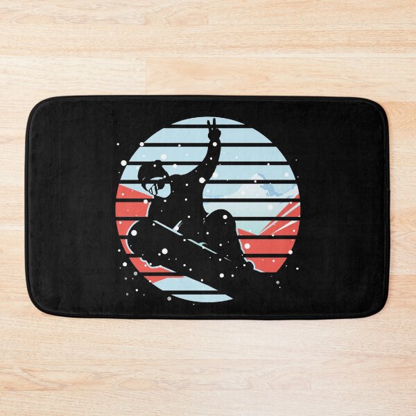 Item preview, Snowboard Retro Snow Winter Sports Ski Boarder designed and sold by MooonTees.