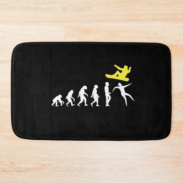 Item preview, Snowboarder evolution winter sports ski snow piste designed and sold by MooonTees.