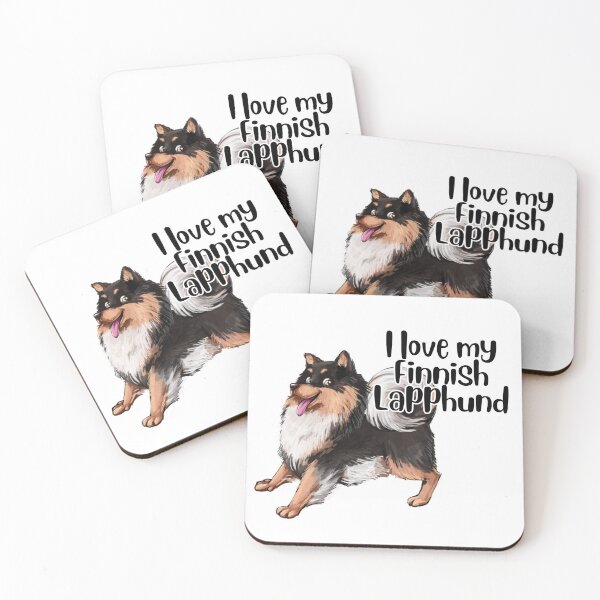 Item preview, I Heart My Finnish Lapphund - Black and Tan - Play designed and sold by FLCV.