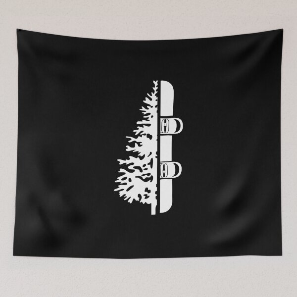 Item preview, Snowboard tree winter sports skier snow apres designed and sold by MooonTees.