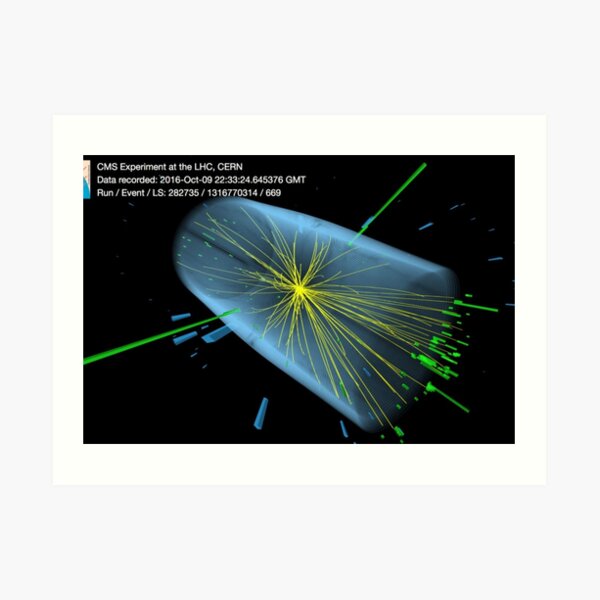What exactly is the Higgs boson? Have physicists proved that it really exists? Art Print