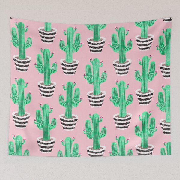 Item preview, Cactus Choas on Salmon Pink designed and sold by RC-aRtY.