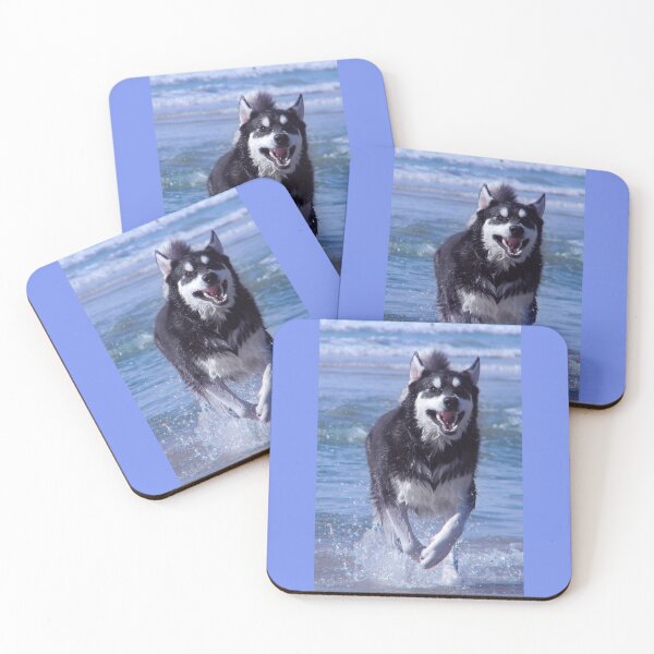 Item preview, Alaskan Malamute and the Sea designed and sold by Blue Pacific Fury.