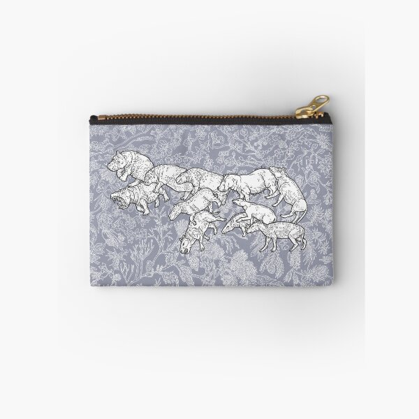 Item preview, Hippos - Evolution - Blue Background designed and sold by EvolutionPoster.