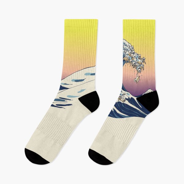 Item preview, The Great Wave of Cat designed and sold by Huebucket.