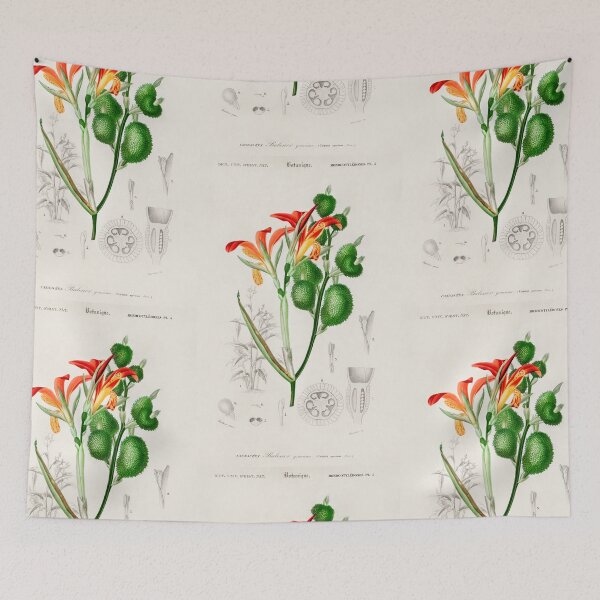 Artikelvorschau, floral Botanical vintage illustration entworfen und verkauft von Vintage Designs +.