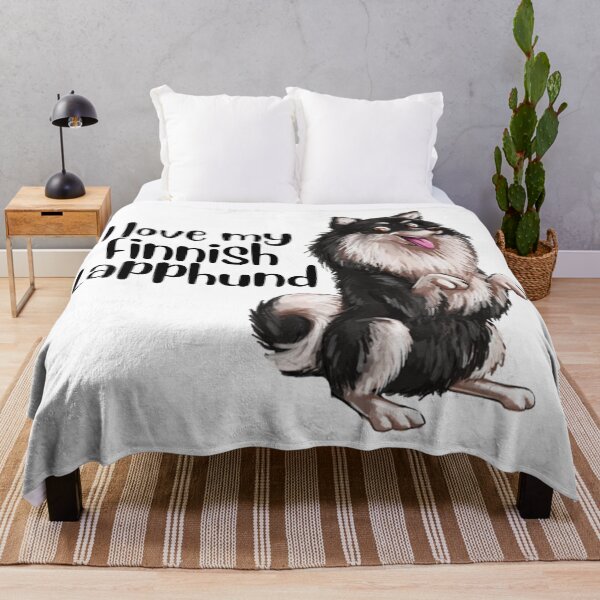 Item preview, I Heart My Finnish Lapphund - Black and Cream - Beg designed and sold by FLCV.