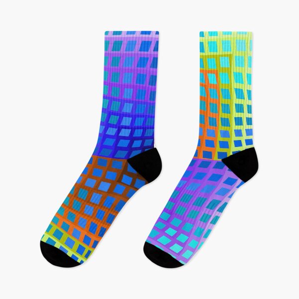 Item preview, Rainbow Squares 6 designed and sold by ApArtPaintings.
