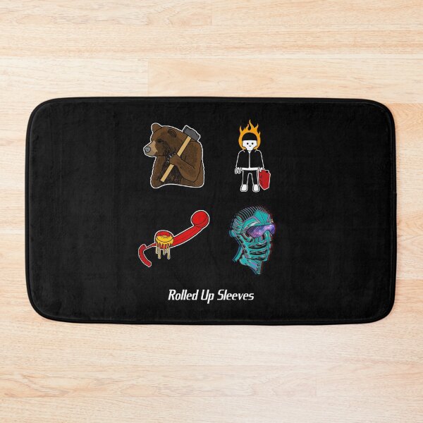 Item preview, Collective Artwork with Central Rolled Up Sleeves Logo  designed and sold by Dr Cheesy Cheese .