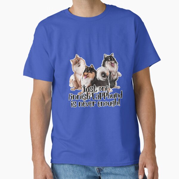 Item preview, Finnish Lapphund - One is Never Enough - Black designed and sold by FLCV.