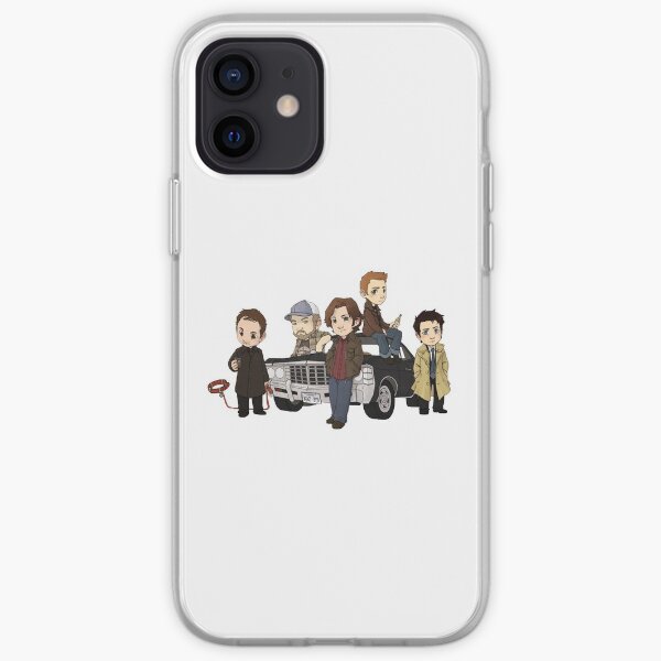 Supernatural Cartoon Design iPhone Soft Case