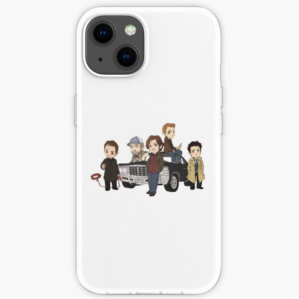 Übernatürlicher Cartoon-Design iPhone Flexible Hülle
