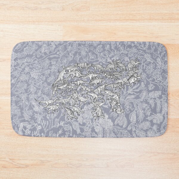 Item preview, Ornithischia - Triceratops - Dinosaurs - Evolution - Blue Background designed and sold by EvolutionPoster.