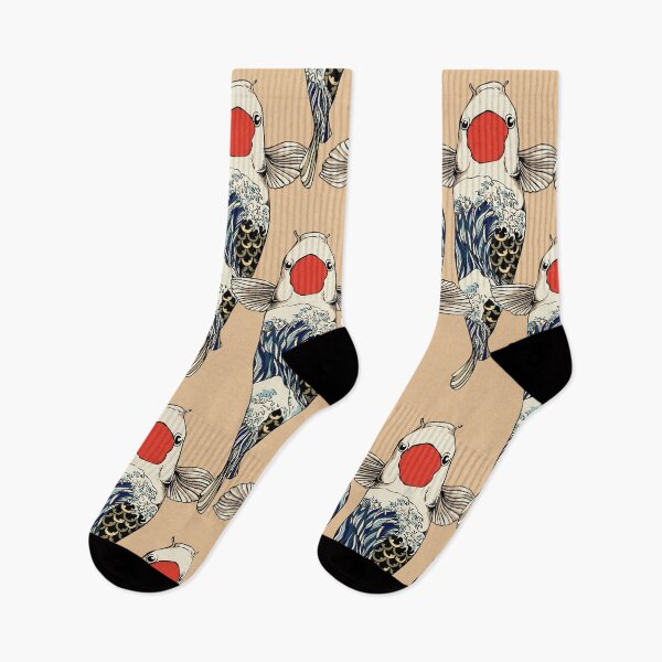Item preview, The Great Wave Of Koi designed and sold by Huebucket.