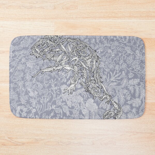 Item preview, Reptiles - Lepidosauomorpha - Evolution - Blue Background designed and sold by EvolutionPoster.
