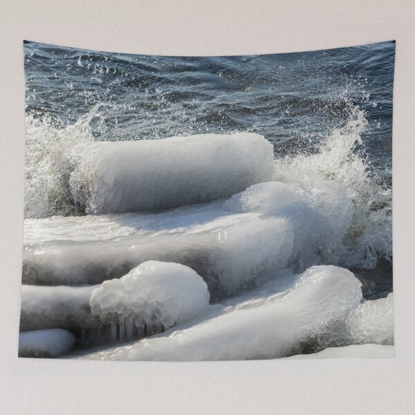 Item preview, The Making of Natural Sculptures - Waves Spume and Solid Ice  designed and sold by Georgia Mizuleva.