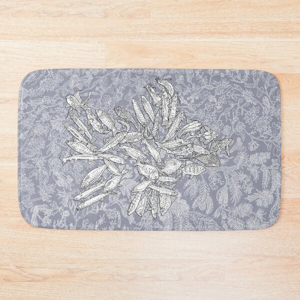 Item preview, Ostarioclupeomorpha - Fish - Evolution - Blue Background designed and sold by EvolutionPoster.