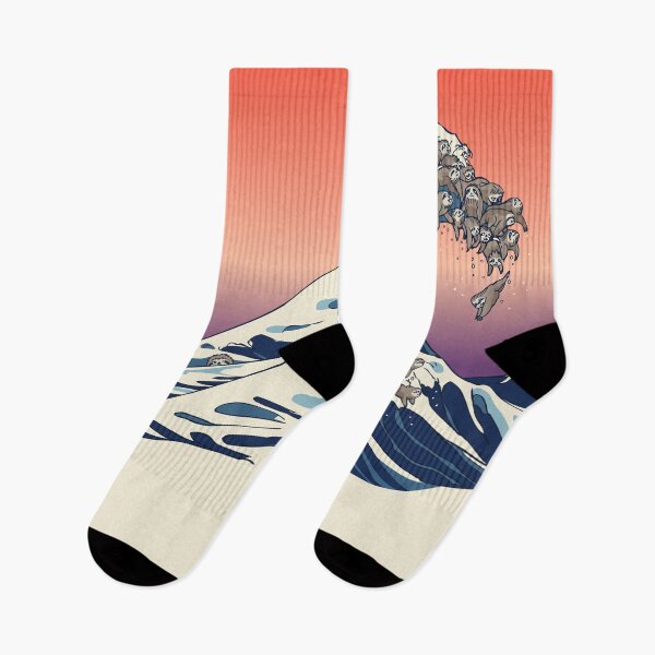 Item preview, The Great Wave of Sloth designed and sold by Huebucket.