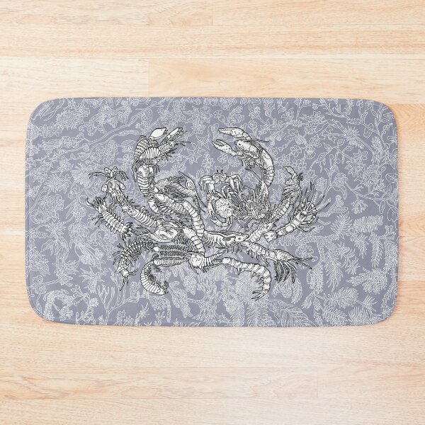 Item preview, Crustaceans - Evolution - Blue Background  designed and sold by EvolutionPoster.