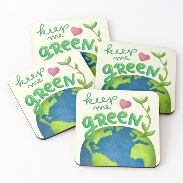Item preview, Keep me green earth lover designed and sold by Marlene Wagenhofer.