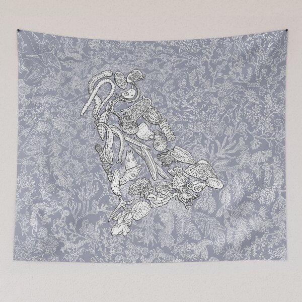 Item preview, Animalia - Metozoa - Evolution - Blue Background designed and sold by EvolutionPoster.