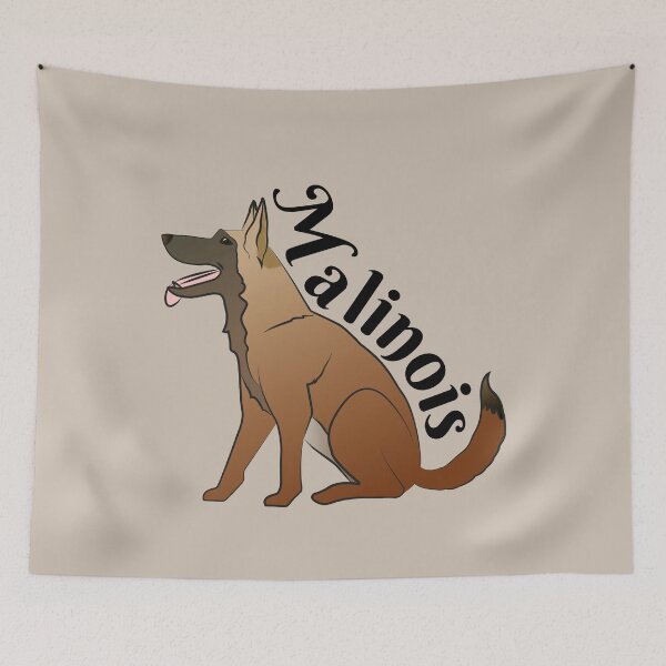 Item preview, Malinois shepherd dog designed and sold by Airmatti.