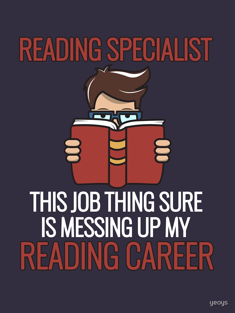 Reading Specialist Career - Bookworm von yeoys