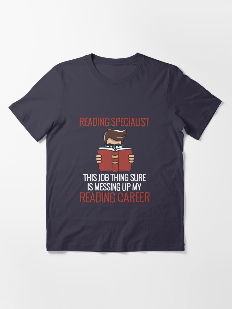 Alternative Ansicht von Reading Specialist Career - Bookworm Essential T-Shirt