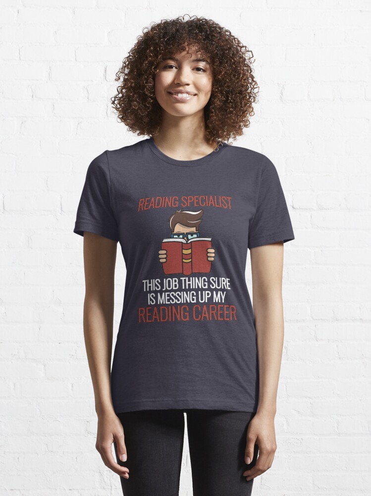 Alternative Ansicht von Reading Specialist Career - Bookworm Essential T-Shirt