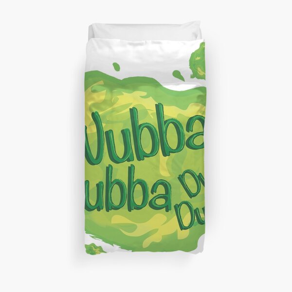 Wubba Lubba Dub Dub Portal aus Rick and Morty (Fanart) Bettbezug