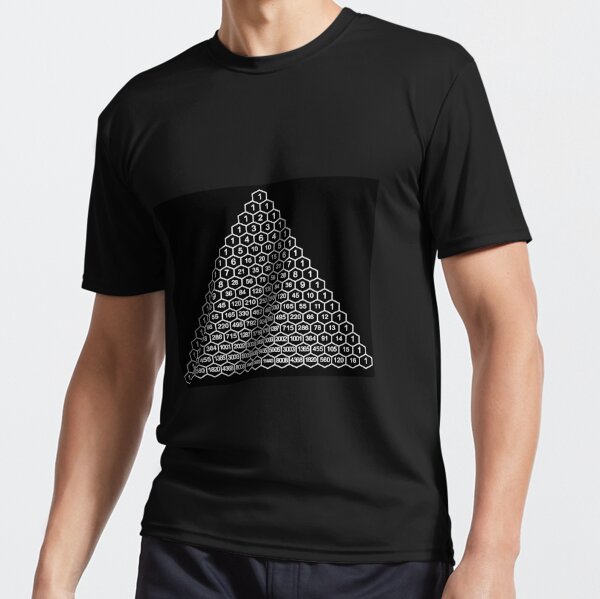 In mathematics, Pascal's triangle is a triangular array of the binomial coefficients Active T-Shirt