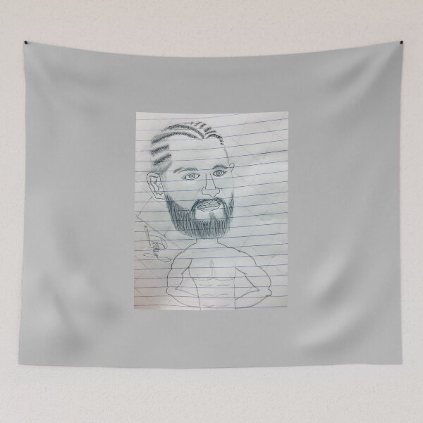 Item preview, jorge masvidal against the cage baddrawings designed and sold by SmokeyJMMA.