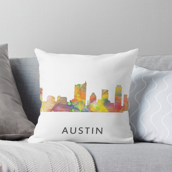 Artikelvorschau, Austin, Texas Skyline WB1 entworfen und verkauft von Marlene Watson-Hall.