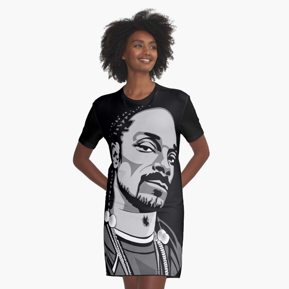 "Snoop Dogg" Graphic T-Shirt Dress by sudoforart | Redbubble