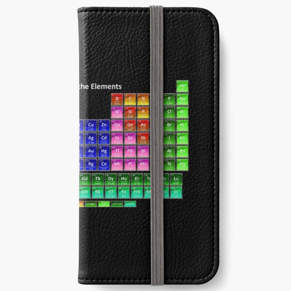 #Mendeleev's #Periodic #Table of the #Elements iPhone Wallet