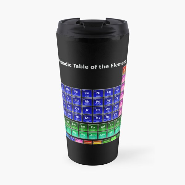 #Mendeleev's #Periodic #Table of the #Elements Travel Mug