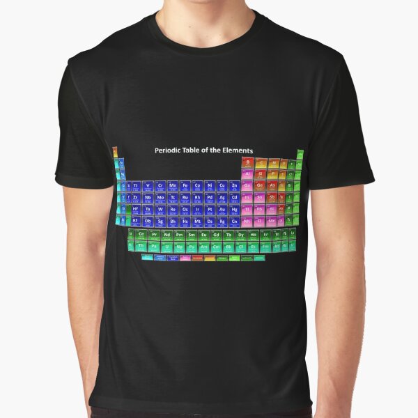 #Mendeleev's #Periodic #Table of the #Elements Graphic T-Shirt